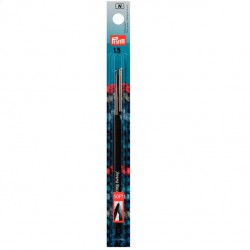 Haaknaalden softgrip Prym 12 cm aluminium (zilverkl.)
