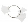 DMC  art. 6105 - ring met plastic wikkelkaartjes